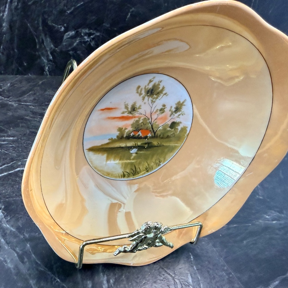 Decorative Bowl w/Stand - Picture 4 of 16